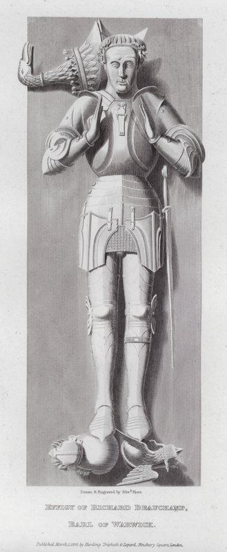Abbild von Richard Beauchamp, Earl of Warwick von Edward Blore
