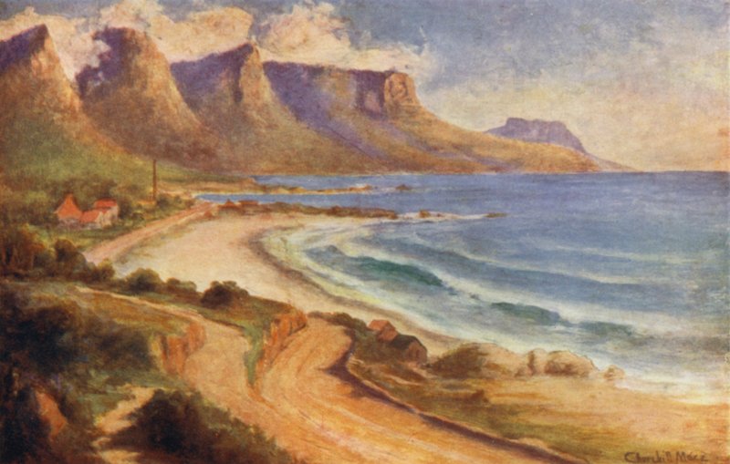 Kap-Halbinsel, Südafrika: Camps Bay von Edward Clark Churchill Mace