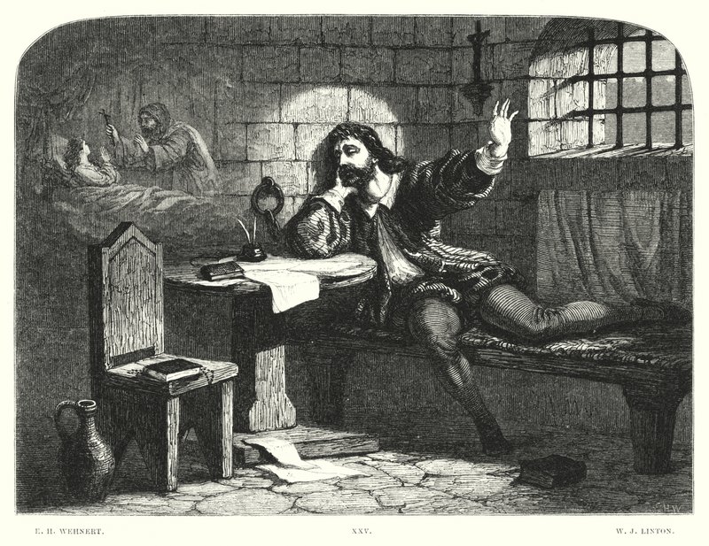 Lord Byrons Childe Harold, Gesang IV, Strophe 36 von Edward Henry (after) Wehnert
