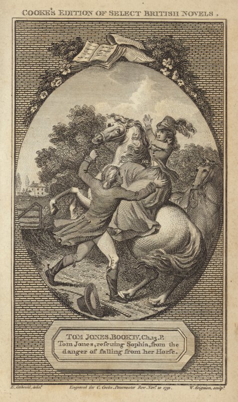 Die Geschichte von Tom Jones von Edward Henry Corbould