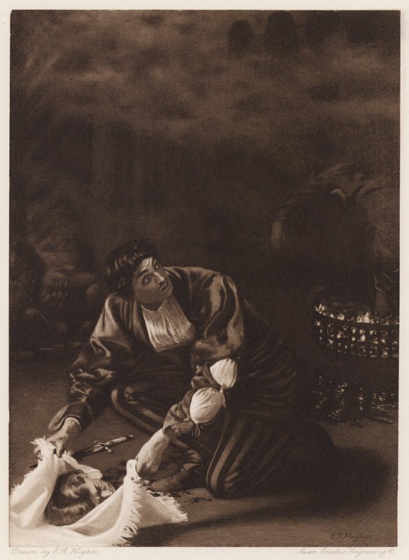 Il Pecorone: Tag IX, Novelle I, Der Meisterdieb von Edward Robert Hughes