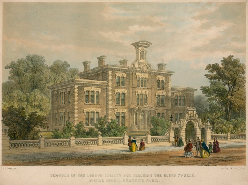 Schulen der London Society for Teaching the Blind to Read, Avenue Road, Regent
