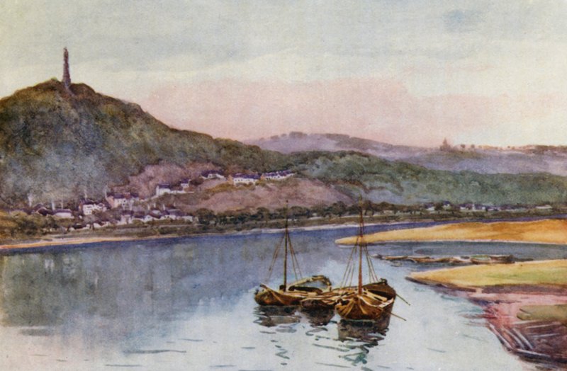 Der Rhein: Die Mosel in Trier von Effie Jardine