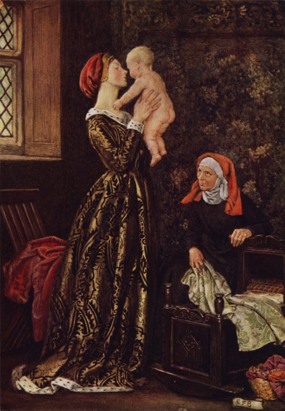 Es ist nicht das Wachsen wie ein Baum, in der Masse, das den Menschen besser macht von Eleanor Fortescue Brickdale