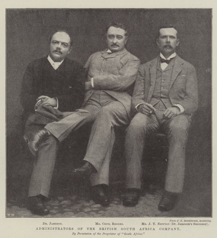 Verwalter der British South Africa Company von English Photographer