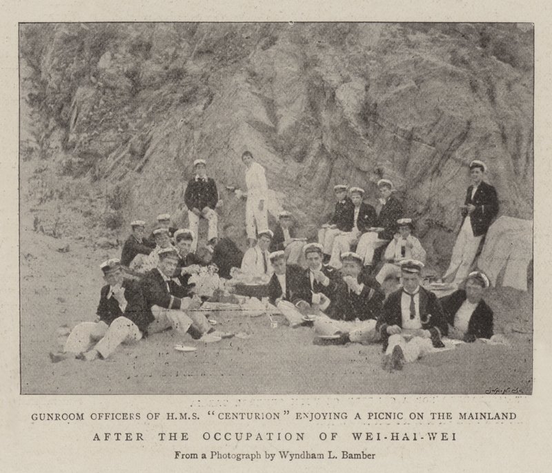 Nach der Besetzung von Wei-Hai-Wei von English Photographer