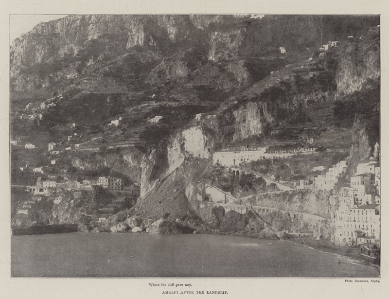 Amalfi nach dem Erdrutsch von English Photographer