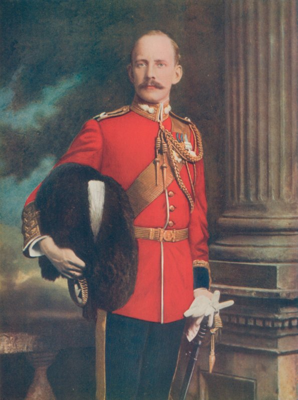 Brevet-Major Lord E. H. Cecil. Chef des Stabes in Mafeking während der Belagerung von English Photographer