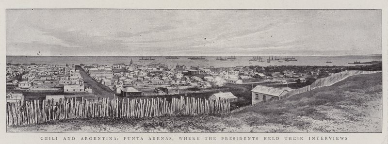 Chile und Argentinien, Punta Arenas, wo die Präsidenten ihre Gespräche führten von English Photographer