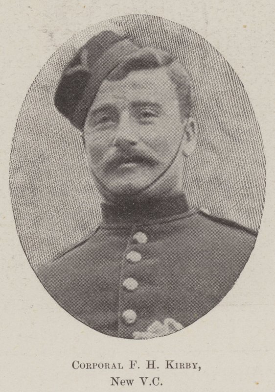 Korporal F H Kirby, neuer VC von English Photographer