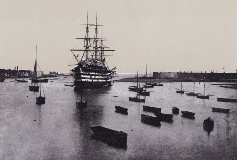 Eingang zum Hafen von Portsmouth von English Photographer