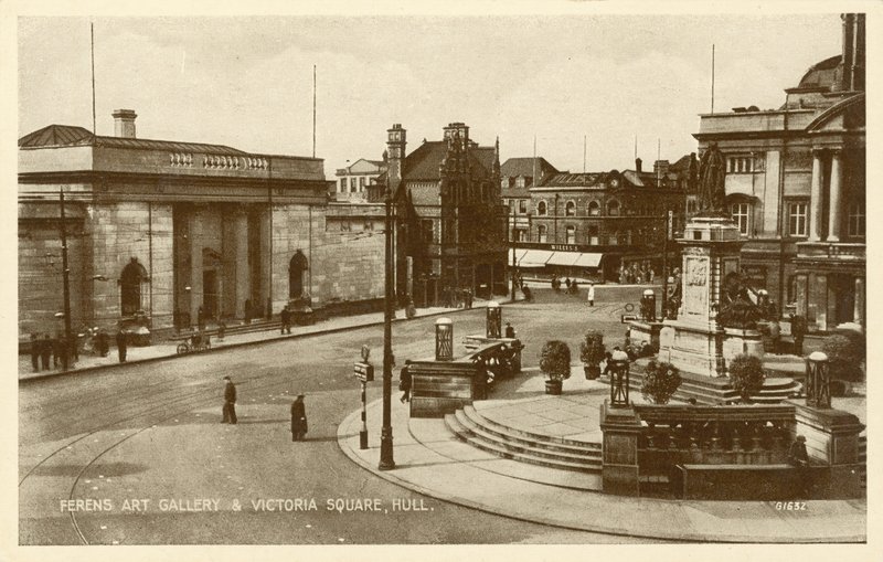 Ferens Kunstgalerie, Victoria Square, Hull von English Photographer