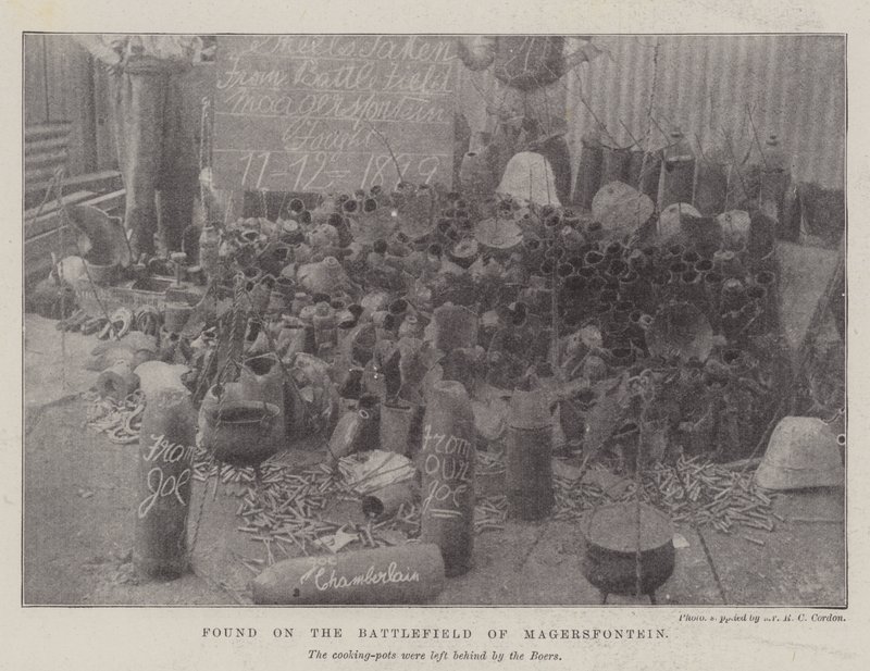Gefunden auf dem Schlachtfeld von Magersfontein von English Photographer