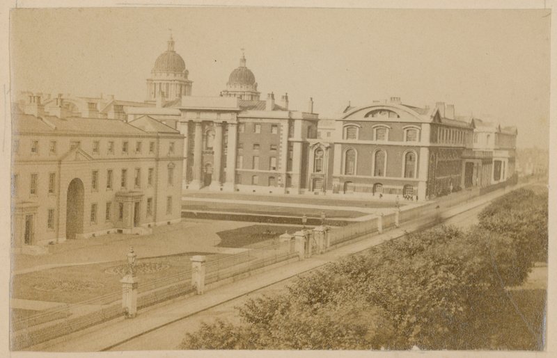 Greenwich Hospital und das Krankenhaus von English Photographer