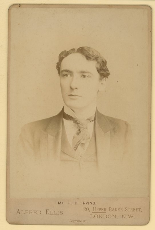 H B Irving, Schauspieler und Theatermanager von English Photographer
