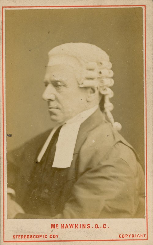 Henry Hawkins QC, 1. Baron Brampton von English Photographer
