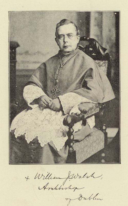 Seine Gnaden Dr. Walsh, Erzbischof von Dublin von English Photographer