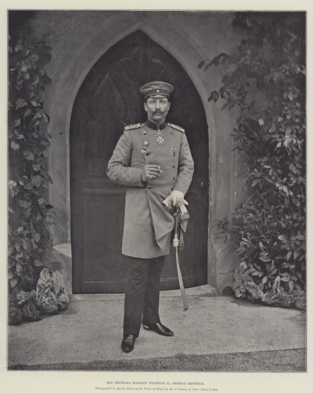 Seine Kaiserliche Majestät Wilhelm II., Deutscher Kaiser von English Photographer