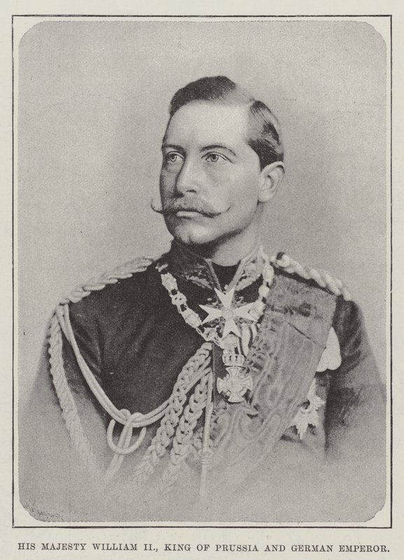Seine Majestät Wilhelm II., König von Preußen und Deutscher Kaiser von English Photographer