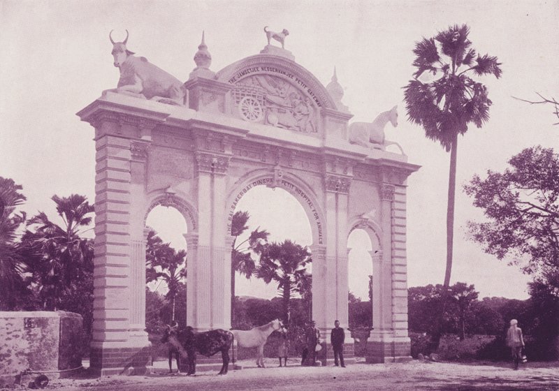 Tierkrankenhaus, Bombay von English Photographer
