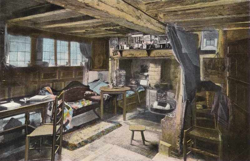 Innenraum, Anne Hathaways Cottage von English Photographer