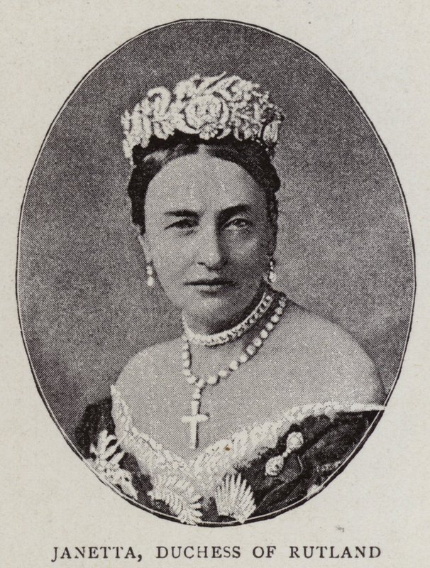 Janetta, Herzogin von Rutland von English Photographer