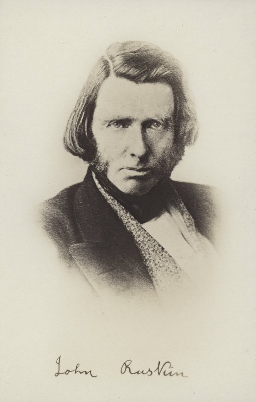 John Ruskin (1819-1900), englischer Schriftsteller, Kunstkritiker, Künstler und Sozialdenker von English Photographer