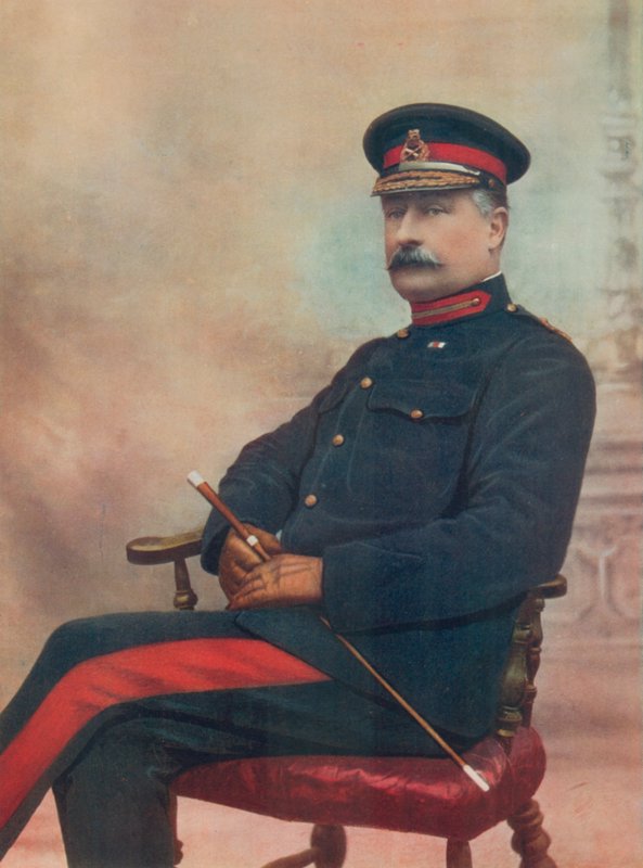 Generalmajor Charles Edmond Knox. Kommandierender der Zwölften Brigade, Südafrika von English Photographer