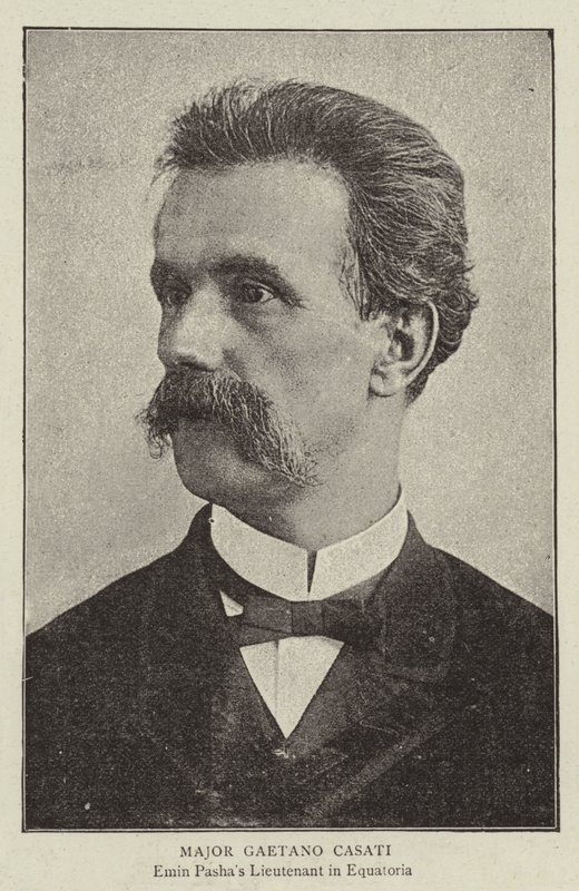 Major Gaetano Casati von English Photographer
