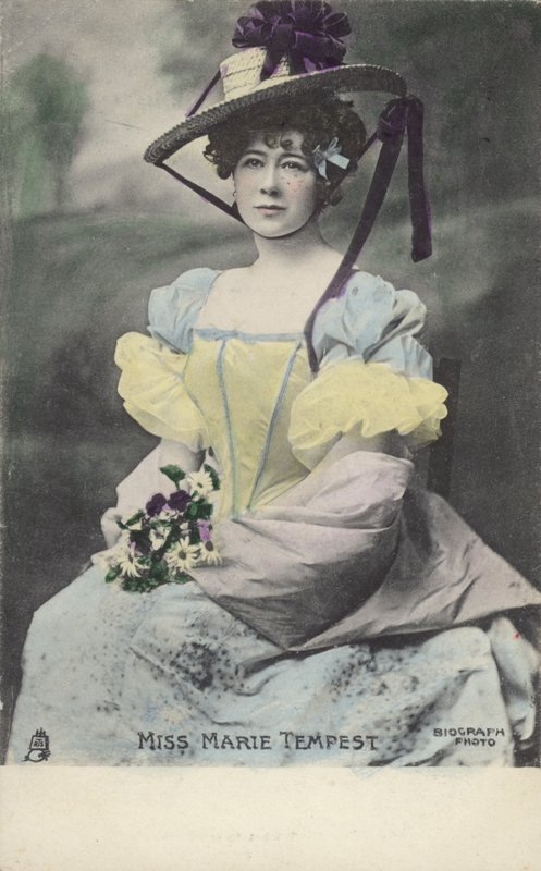Marie Tempest, englische Sängerin und Schauspielerin von English Photographer