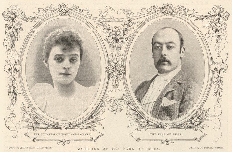 Hochzeit des Earl of Essex von English Photographer