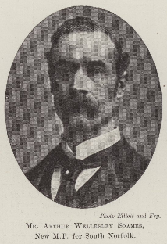 Herr Arthur Wellesley Soames, neuer Abgeordneter für South Norfolk von English Photographer
