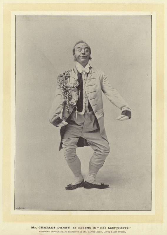 Mr Charles Danby als Roberts in Die Lady Slavey von English Photographer