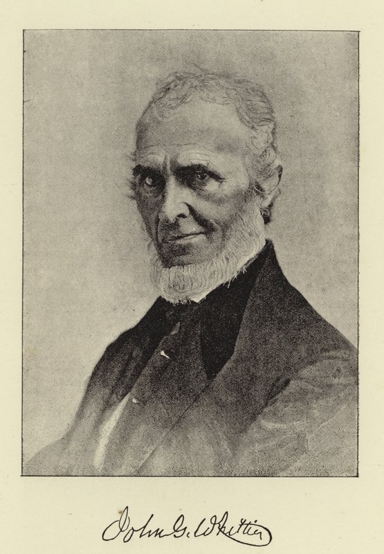 Herr John G Whittier, der Quäker-Dichter Amerikas von English Photographer