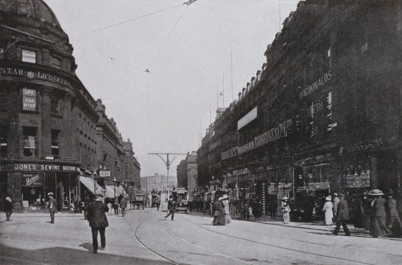 Newcastle, Market Street von English Photographer