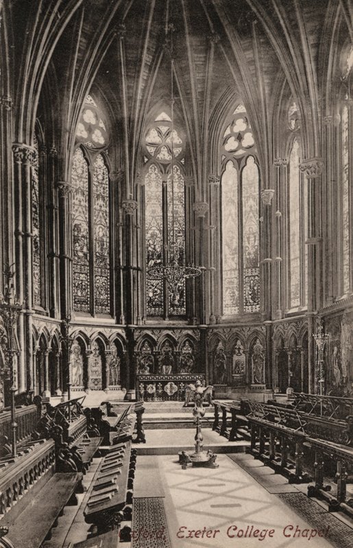 Oxford, Exeter College Chapel von English Photographer