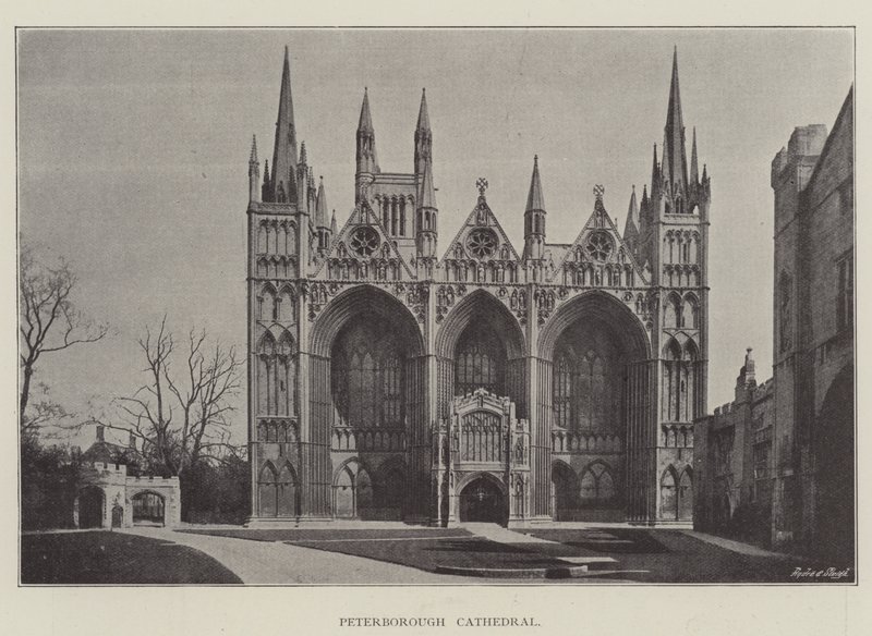 Kathedrale von Peterborough von English Photographer
