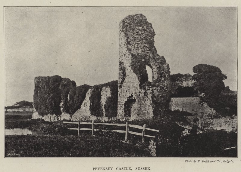 Pevensey Castle, Sussex von English Photographer