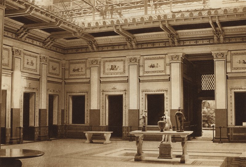 Pompejanischer Hof von English Photographer