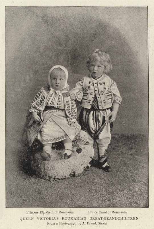 Queen Victorias rumänische Urenkel von English Photographer