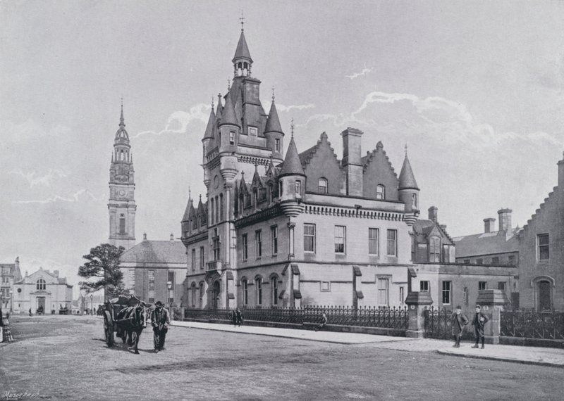 Schottland: Greenock, das Gerichtsgebäude von English Photographer