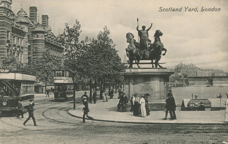 Scotland Yard, London von English Photographer
