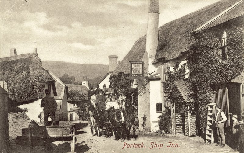 Ship Inn, Porlock von English Photographer
