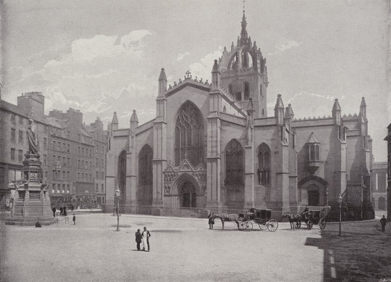 St. Giles Kirche, Edinburgh von English Photographer