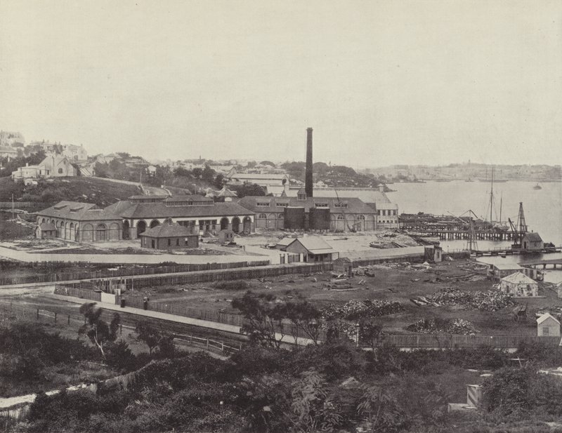Sunlight Soap Company Werke, nahe Sydney von English Photographer