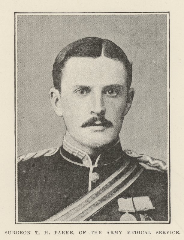Chirurg T H Parke, vom Armeesanitätsdienst von English Photographer