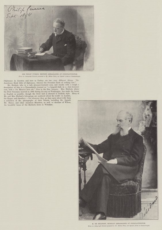 Die Botschafter in Konstantinopel von English Photographer