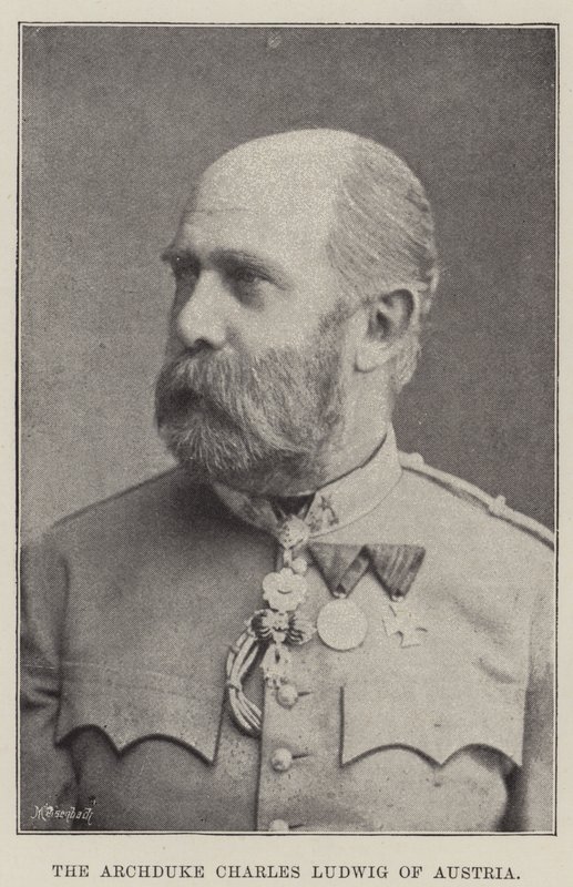 Erzherzog Karl Ludwig von Österreich von English Photographer