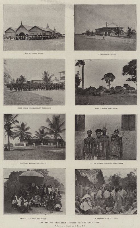 Die Ashanti-Expedition, Szenen an der Goldküste von English Photographer