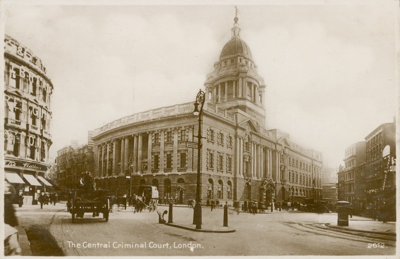 Central Criminal Court, London von English Photographer